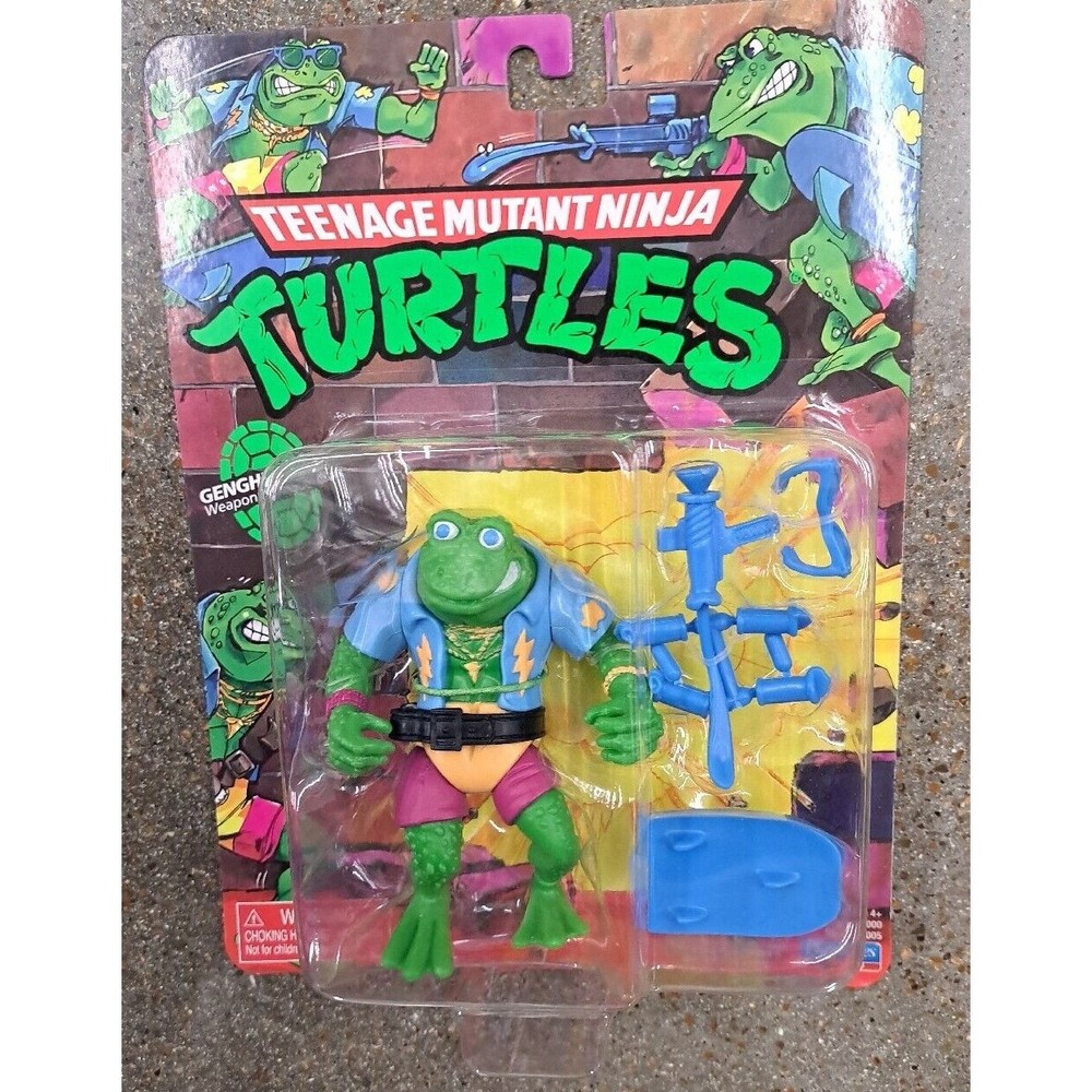 TMNT Teenage Mutant Ninja Turtles GENGHIS FROG 5" Retro Classic Figure 2023 New